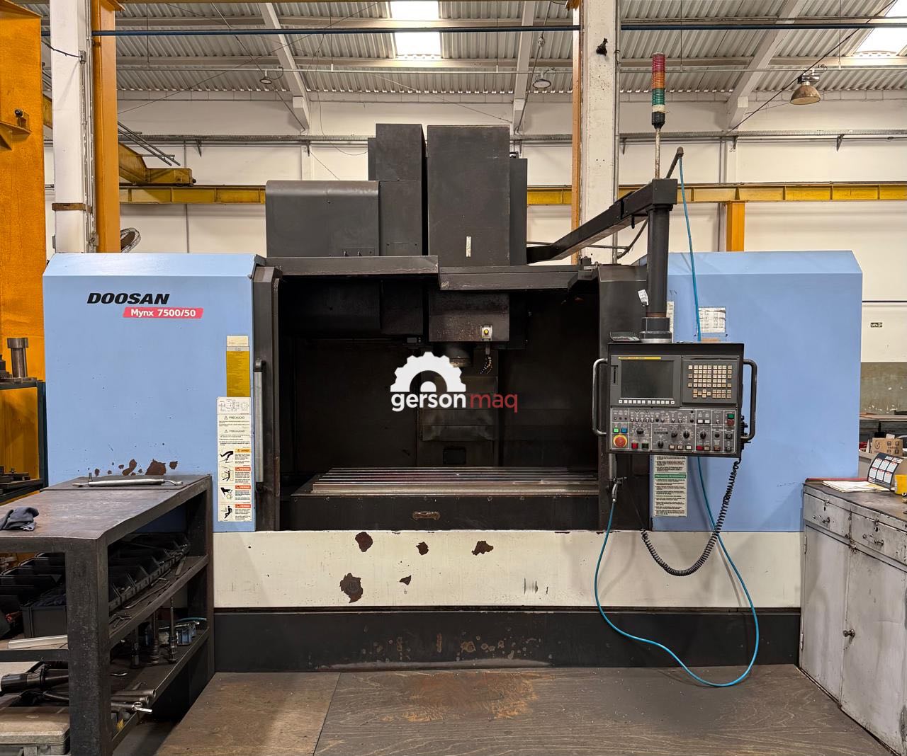 CENTRO DE USINAGEM DOOSAN MYNX 7500/50 - SK50 - 2010 - UNICO DONO